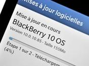 BlackBerry pousse première mise jour