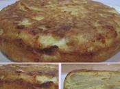 Tortilla espagnole pomme terre sans gluten.