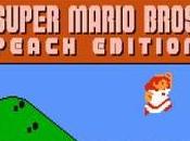 Peach prend pour Mario dans Super Bros