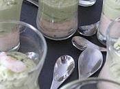 Verrines mousses saumon d'avocat