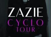 Zazie tournée 2013 avec cyclo tour