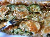 Tarte courgettes fromage chèvre