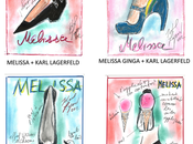 Melissa Karl Lagerfeld, images collaboration