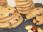 cookies beurre cacahuètes crunchy pépites chocolat
