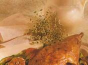 Gigot d’agneau lait croustillant, tagliatelles courgettes fleur thym