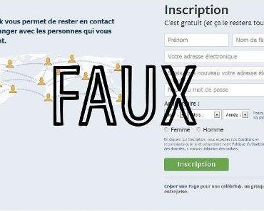 ALERTE INFO. Un faux Facebook est en ligne depuis quelques heures en France