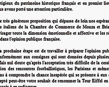 L'État négocie secrètement avec le Qatar la vente de la Tour Eiffel pour réduire la dette publique