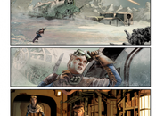 brouillon Star Wars adapté comics