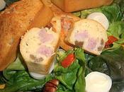 cake jambon, boursin noix olives.