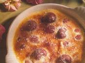 Gratin fruits rouges cerises confites Moscato d’Asti
