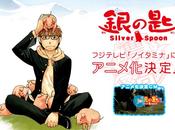 L’anime Silver Spoon, daté Japon