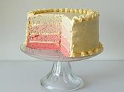 Pink ombre cake (pour dessert Cute!)