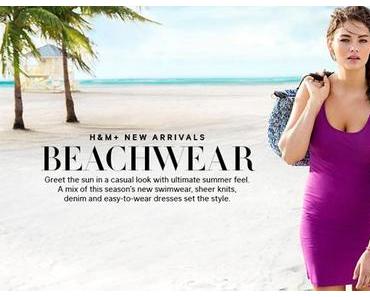 Jennie Runk (taille 44) pose pour les maillots de bain H