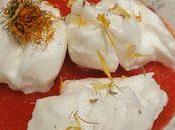 Iles flottantes coulis fraises