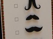 Série Cartes Masculines "Black Moustaches"