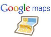 Google Maps iPad avec nouveau design