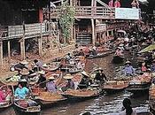Thaïlande marché flottant