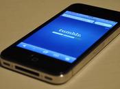 Tumblr iPhone, tout nouveau menu publication...
