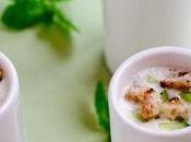 Soupe froide concombre yaourt