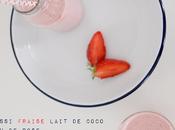 Battle food Like lassi fraise-lait coco-eau rose