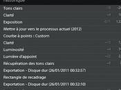 Retouche travailler avec panneau Historique instantanés Lightroom