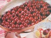 Chaud-froid cerises flambées kirsch glace vanille