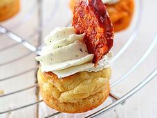 Cupcakes chorizo fromage fines herbes