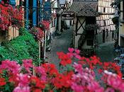 Eguisheim village préféré français 2013 soir France