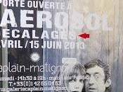 Aerosol expose pour Nocturne Rive Droite Galerie Caplain-Matignon