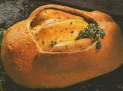 Poulet fermier croûte gros fleur thym