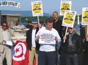 tunisiens manifestent Bains Pâquis