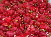Tarte fraises pistaches vertes