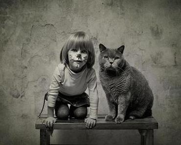 L’amour de sa fille envers son chat capturé par Andy Prokh
