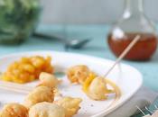 Tempura crevettes chutney ananas/mangue