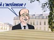 DESSIN PRESSE: Second oral fête nationale pour Hollande
