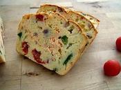 Cake fromage frais, poivron tomate cerise