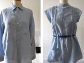 Recyclage transformez chemise blouse plis religieuse