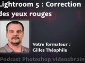 Correction yeux rouges dans Lightroom