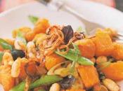 Potiron basilic rouge piment Thaï