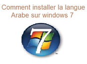 Comment installer langue Arabe windows [tuto]