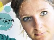 Make-up Bleu Lagon yeux bleus/verts