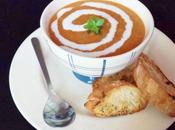 Soupe tomate croutons