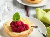 Tartelettes ricotta vanille framboises fraiches