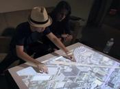 surface tactile grâce Kinect