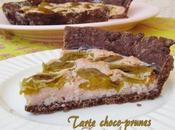 Tarte choco prunes