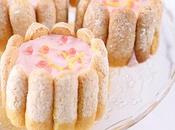 Mini charlottes mousse fraise fraîcheur mangue/orange