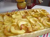 Tarte pommes, crème pâtissière