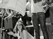 Girls shouting smiling Pride 2013 Paris