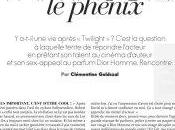 Robert Pattinson dans Elle France