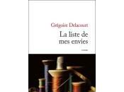 Grégoire Delacourt liste envies